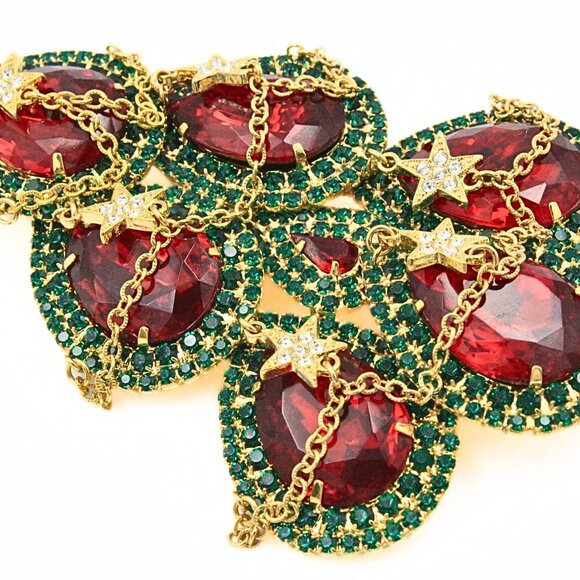 Kirks Folly Limited Edition 027/500 Santa's On His Way Christmas Tree Brooch - Picture 4 of 10